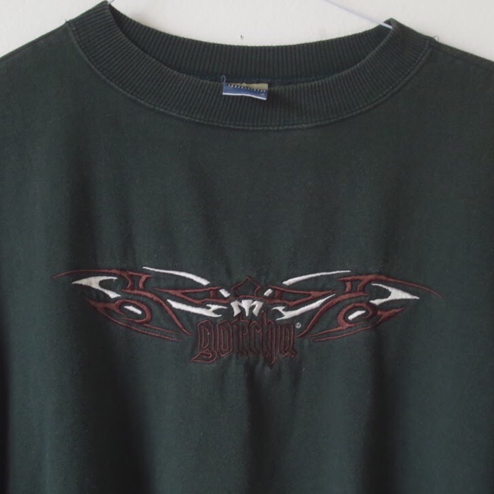 SOLD X GOTCHA VINTAGE 90S SURF CREWNECK SWEATSHIRT - Picture 5 of 7